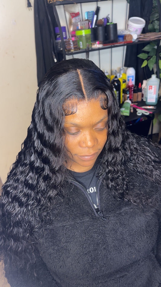 13x4 Transparent Lace Virgin Wigs